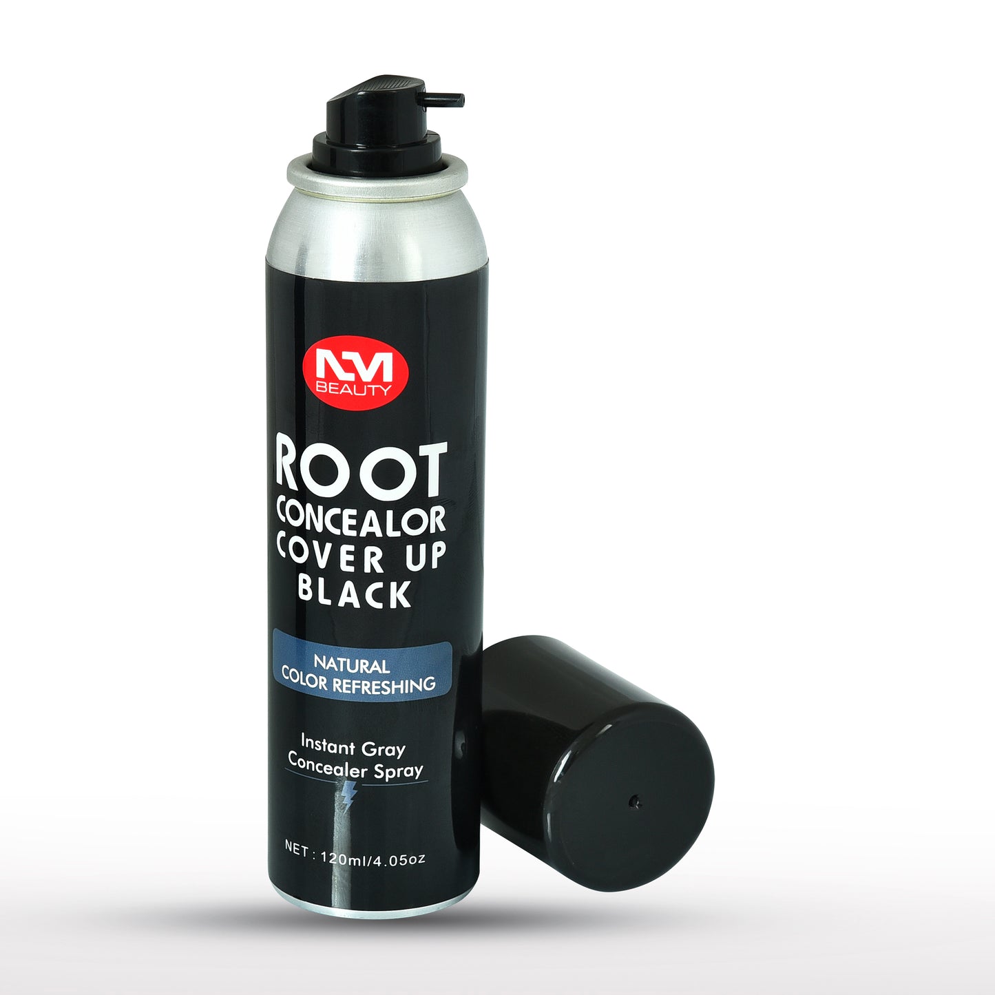 NM Beauty Professional Root Concealer Spray, Black, 120ml/4.05oz