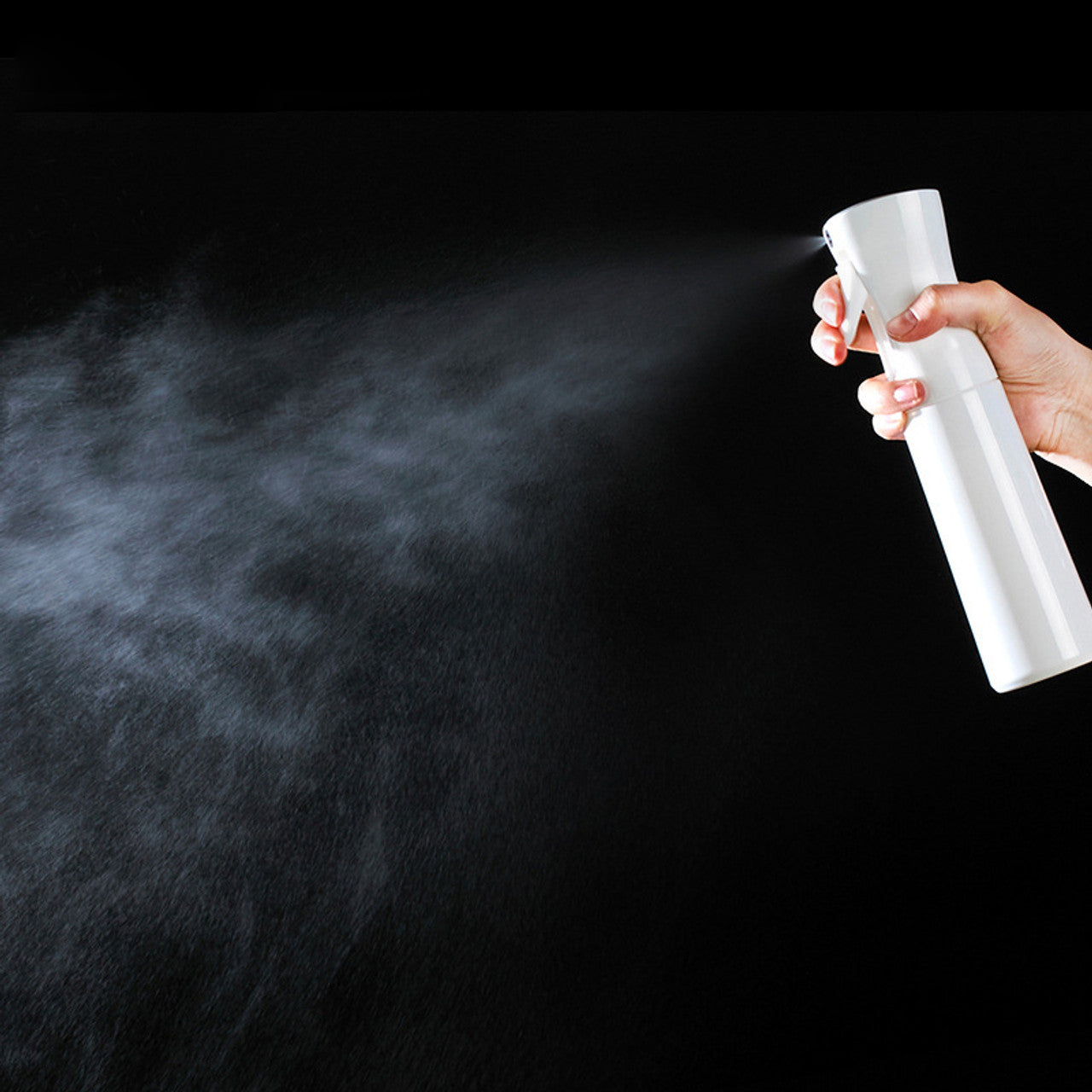 Spray Bottle 500ml Continuous Mist Fine Aerosol Sprayer Empty Plastic Mister Hair Water Salon Hairdressing Aerosol Curly Hairstyling Plants Pets Cleaning Skin Care - (Transparent)- Next Day Delivery