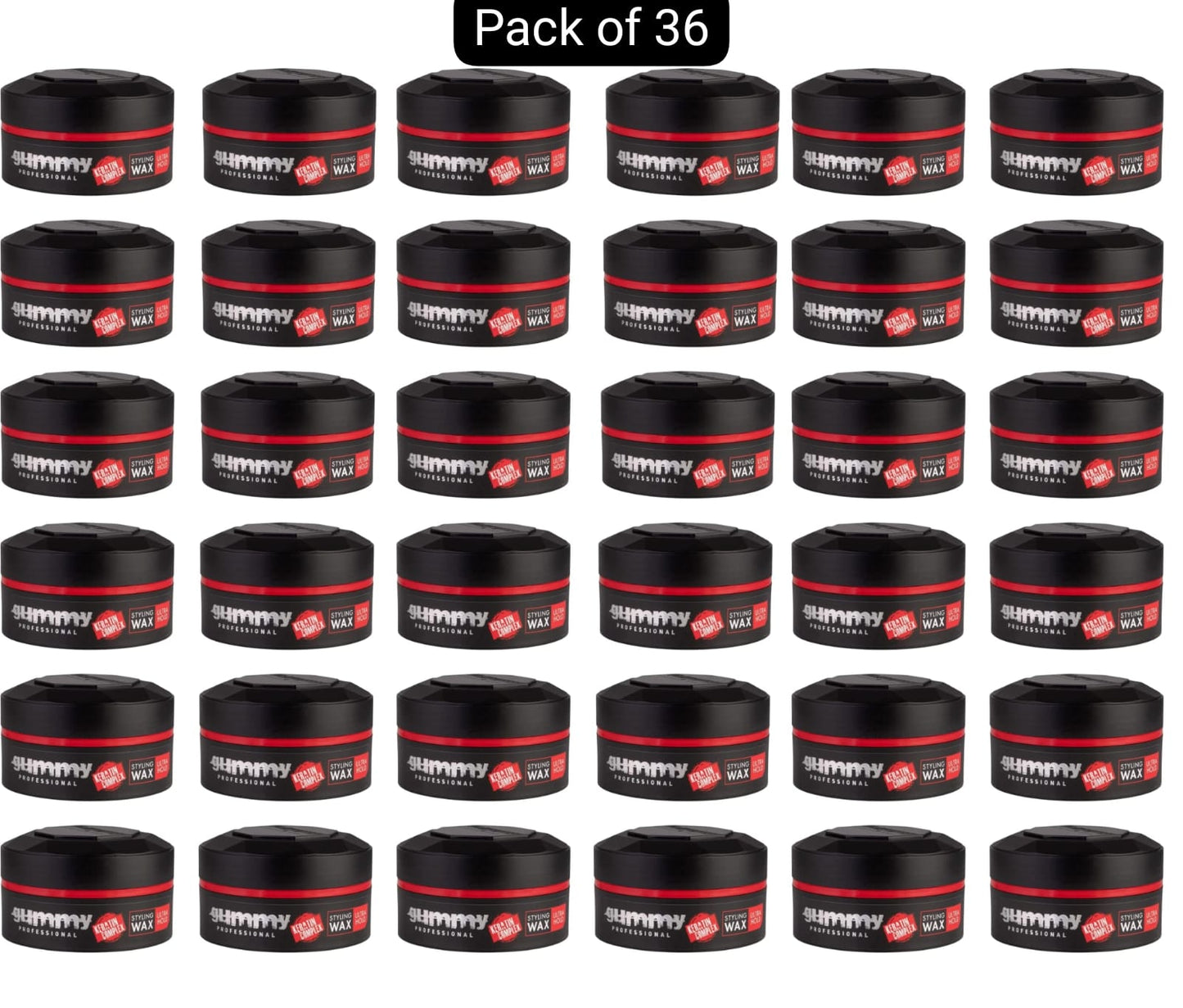 Gummy Hair Styling Wax 150ml Ultra Hold, Bright Finish, Matte Finish, Extra Gloss, Casual Look & Hard Finish 150ml