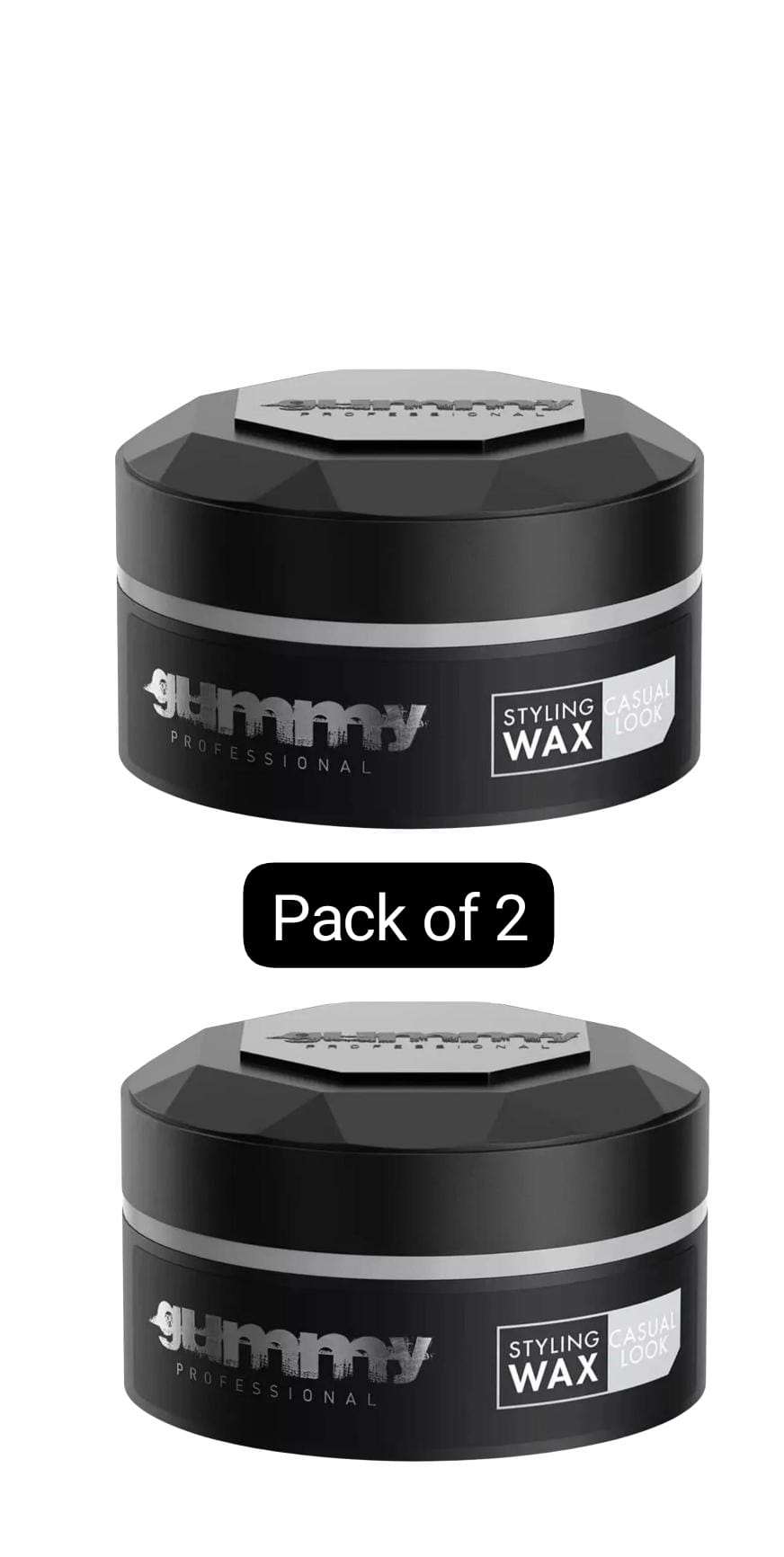 Gummy Hair Styling Wax 150ml Ultra Hold, Bright Finish, Matte Finish, Extra Gloss, Casual Look & Hard Finish 150ml