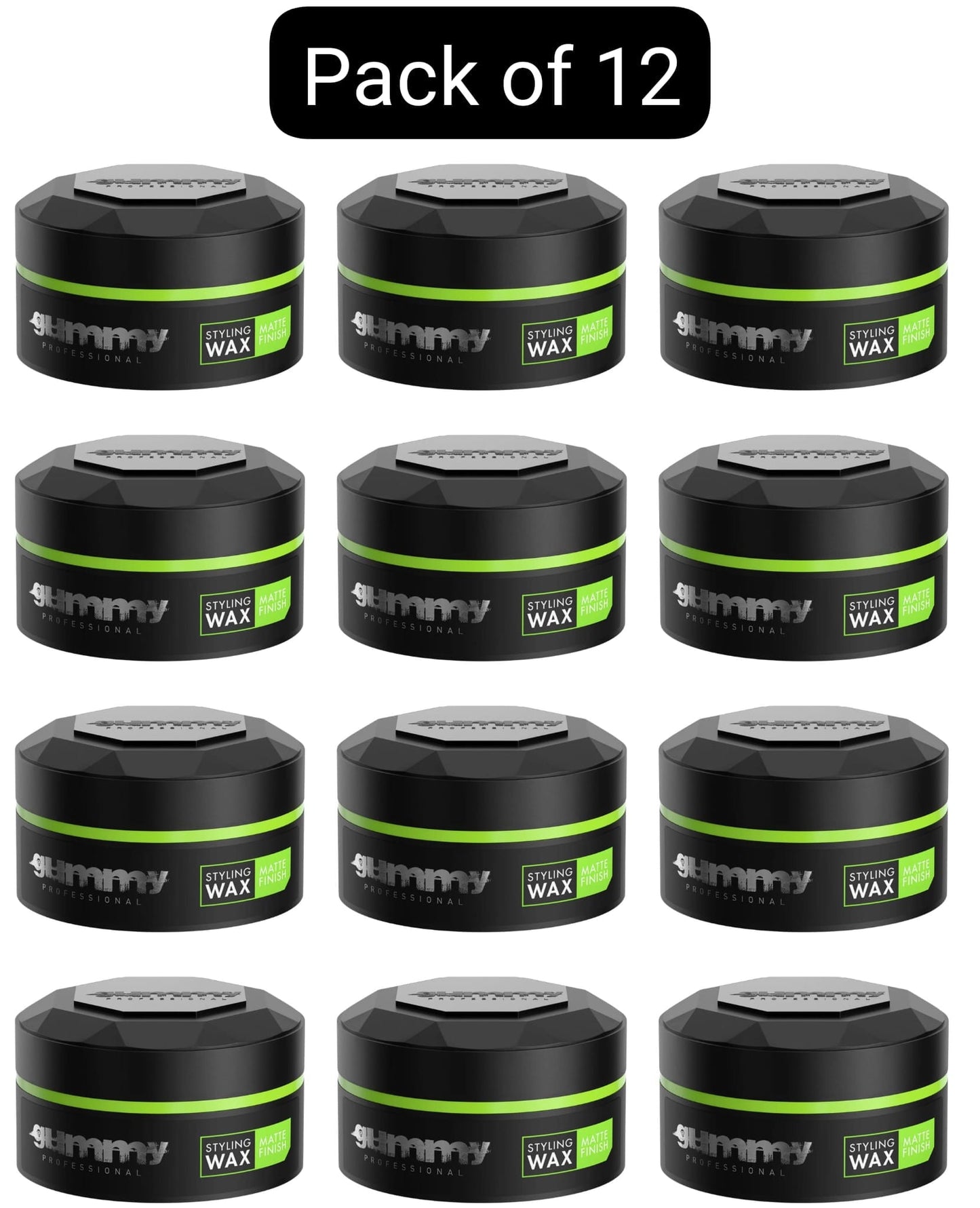 Gummy Hair Styling Wax 150ml Ultra Hold, Bright Finish, Matte Finish, Extra Gloss, Casual Look & Hard Finish 150ml