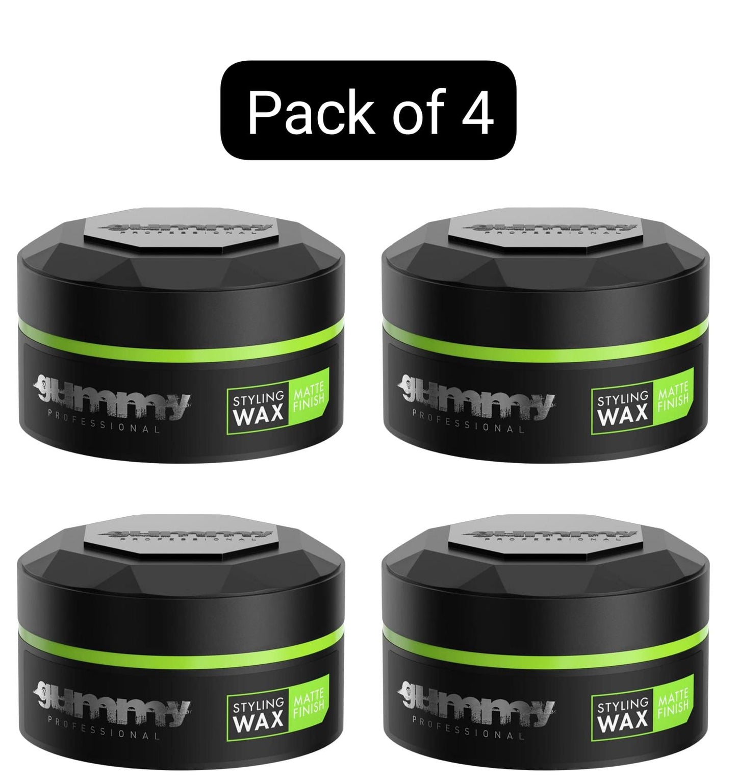 Gummy Hair Styling Wax 150ml Ultra Hold, Bright Finish, Matte Finish, Extra Gloss, Casual Look & Hard Finish 150ml