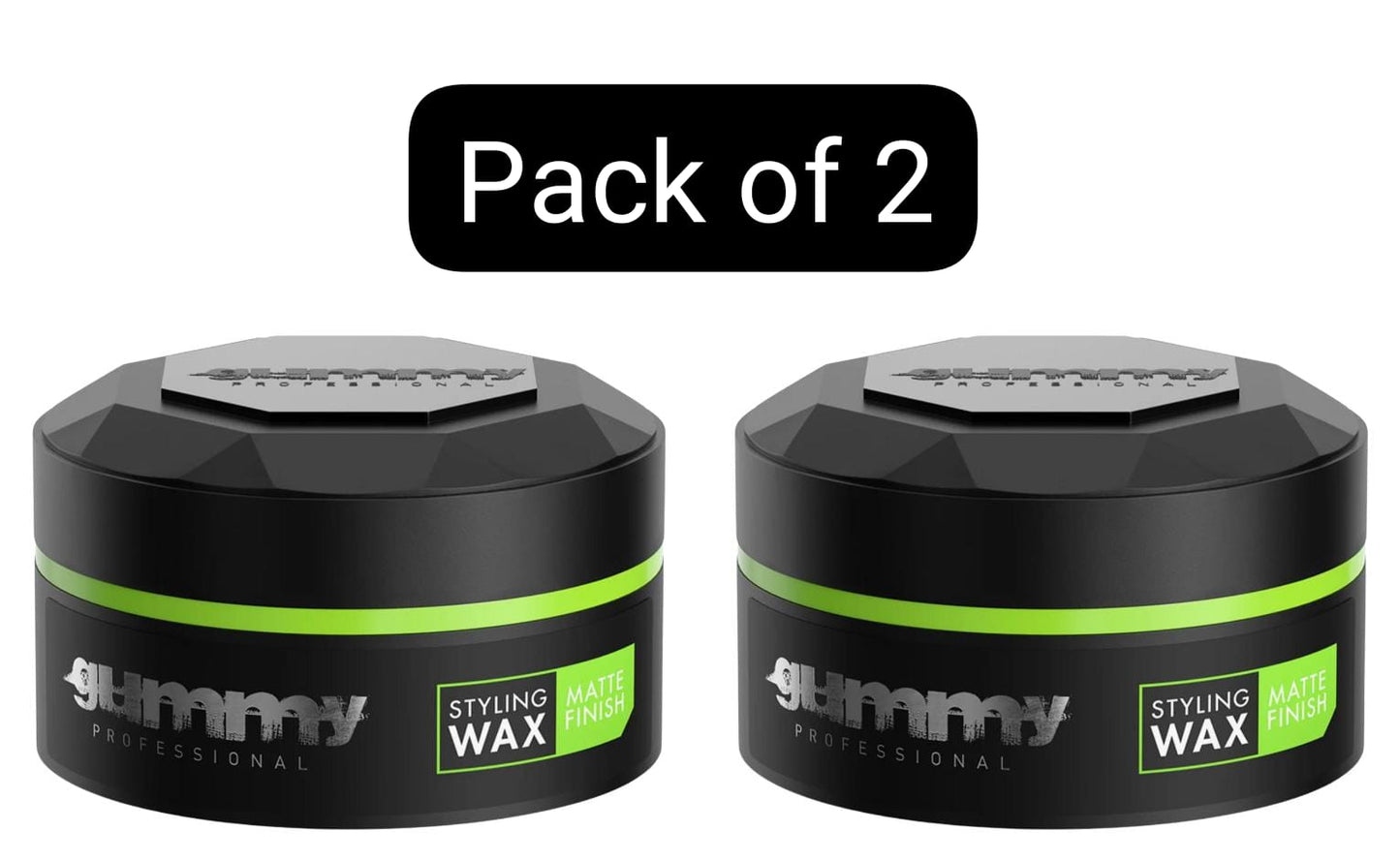 Gummy Hair Styling Wax 150ml Ultra Hold, Bright Finish, Matte Finish, Extra Gloss, Casual Look & Hard Finish 150ml