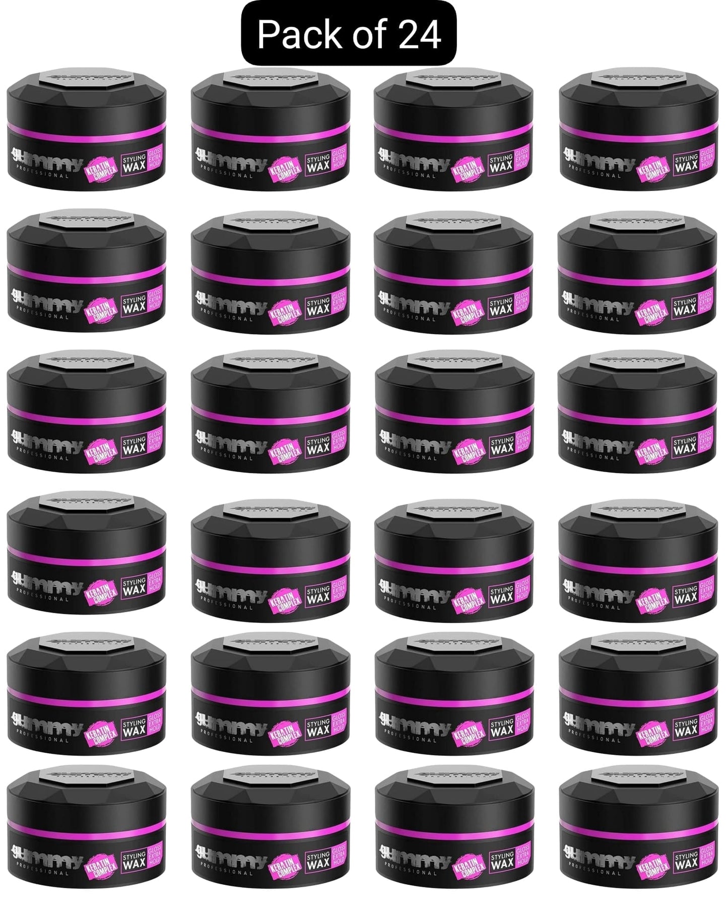 Gummy Hair Styling Wax 150ml Ultra Hold, Bright Finish, Matte Finish, Extra Gloss, Casual Look & Hard Finish 150ml