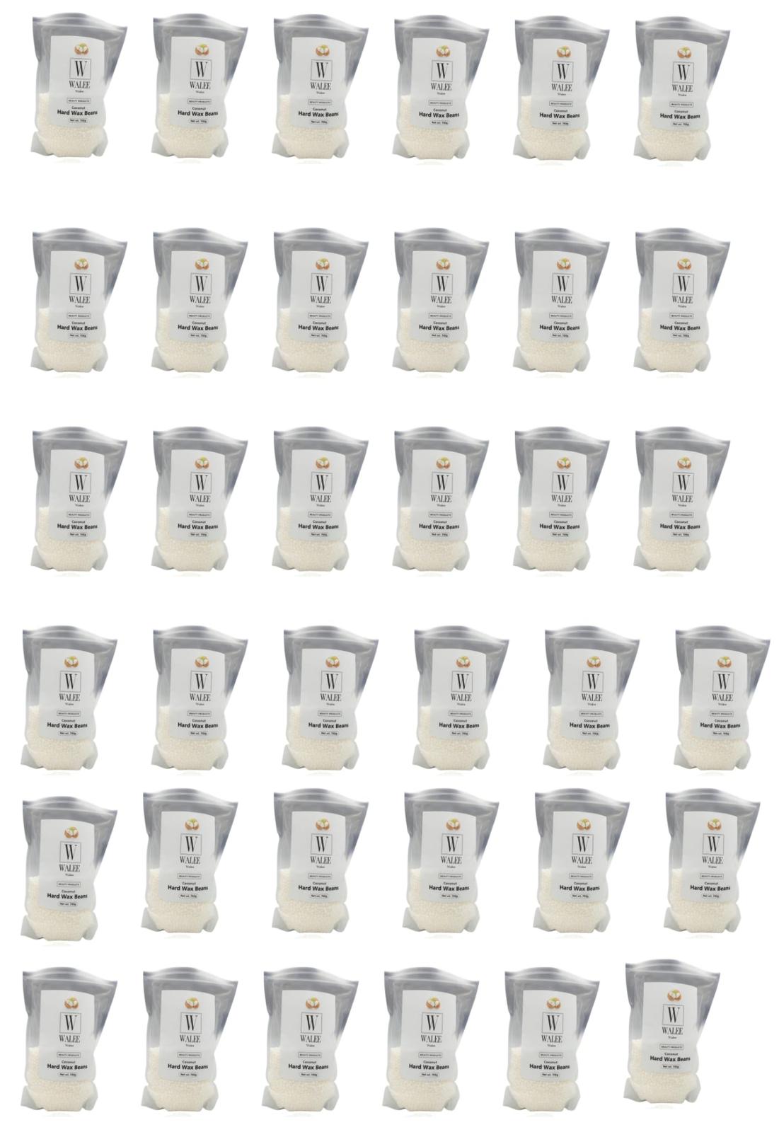 Walee Hard Wax Beans- Black, Tea Tree, Pink & Creme 700G