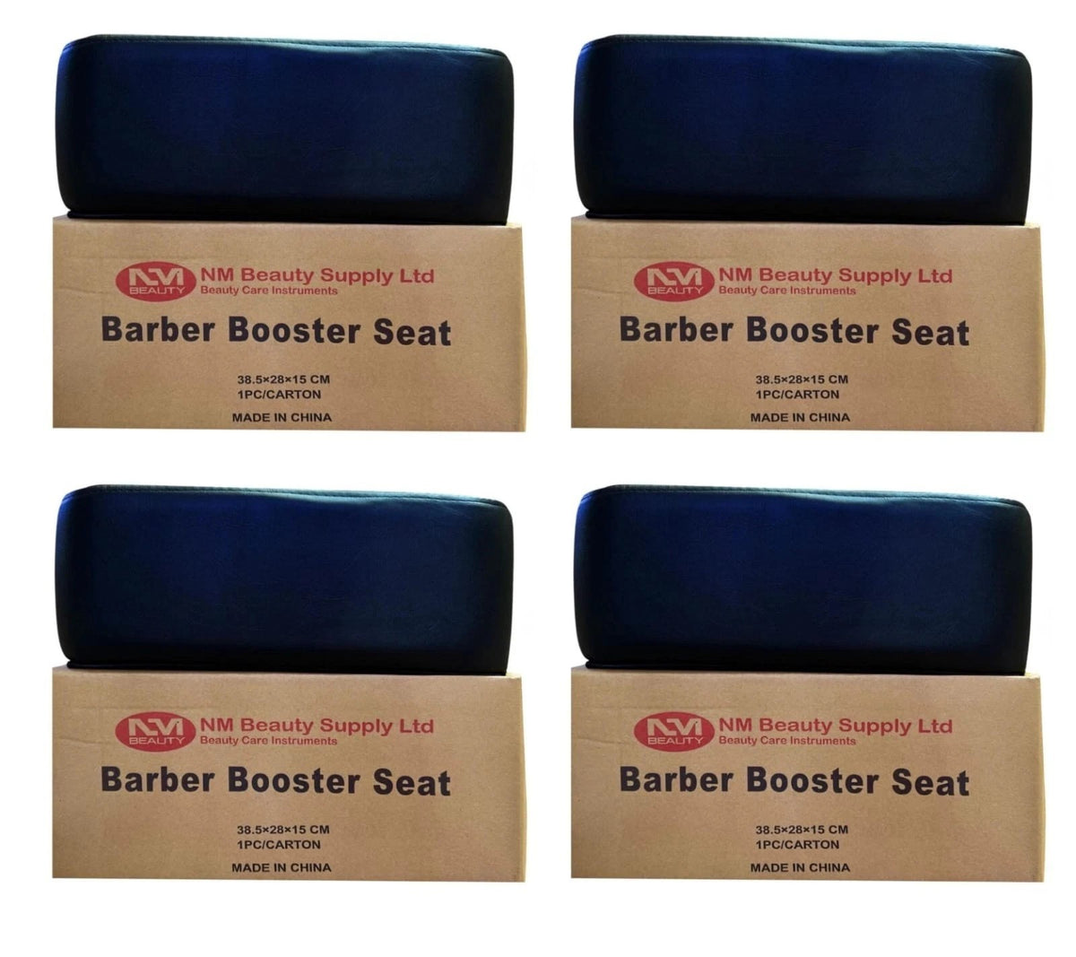 Black Salon Barber Chair Child Booster Seat Cushion, by NM Beauty