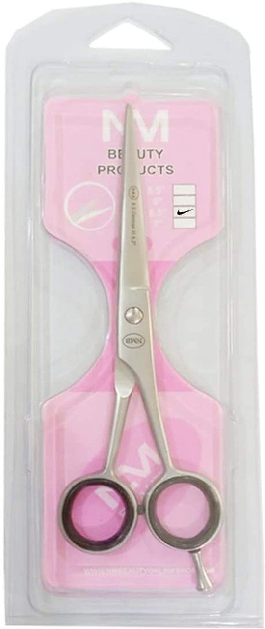 NMB Hair Cutting Scissors 7 Inch Round Cuttting Barber Hair Shears for Hairdresser for Men and Women With Free Cutting Combs