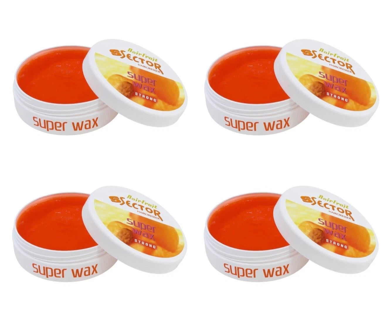 Hairmate Sector Hairdresser Super Sector Hair Wax Black, Green, Orange, Blue- 150ml