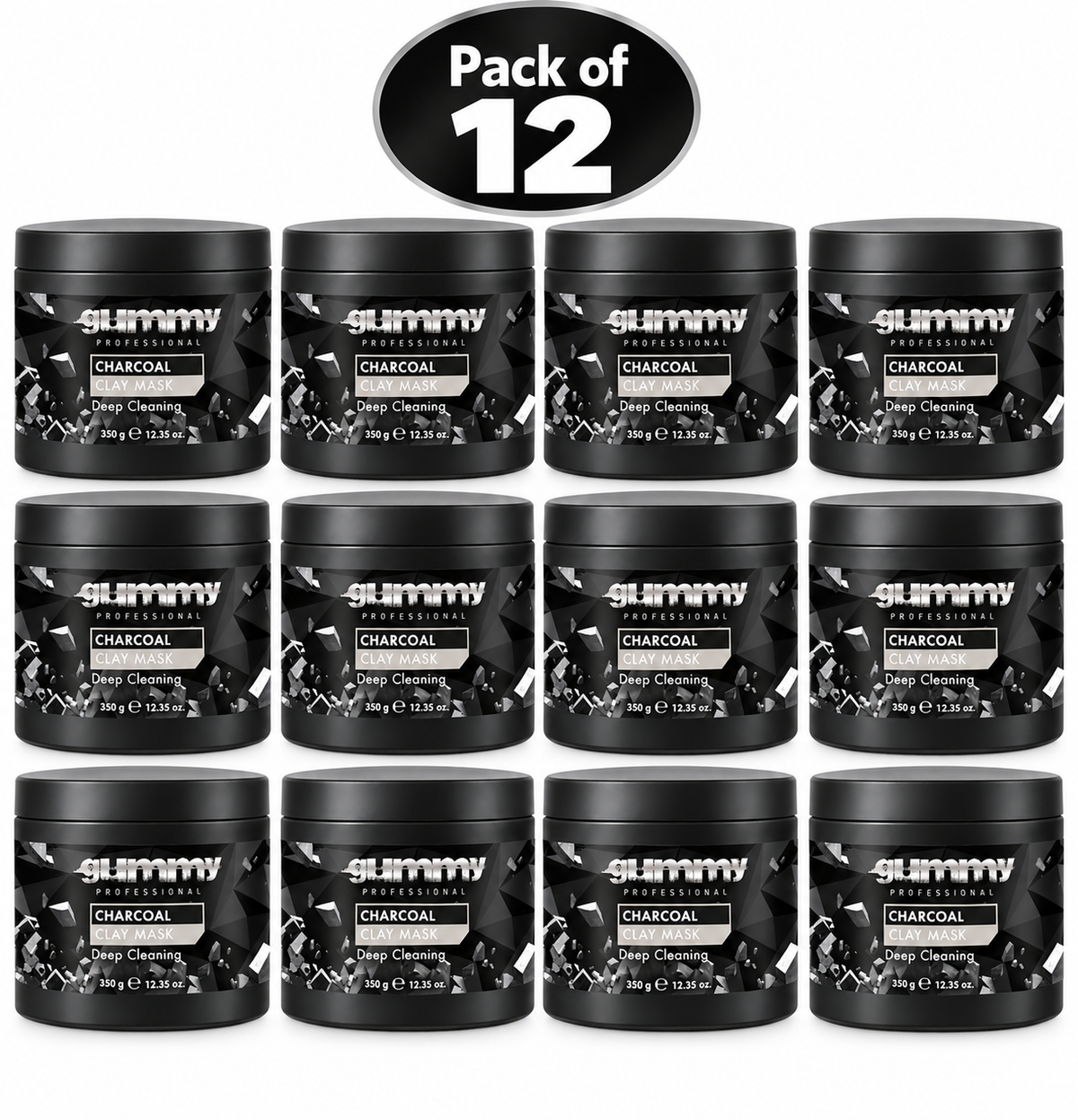 Gummy Charcoal Clay Deep Cleaning 350 ml