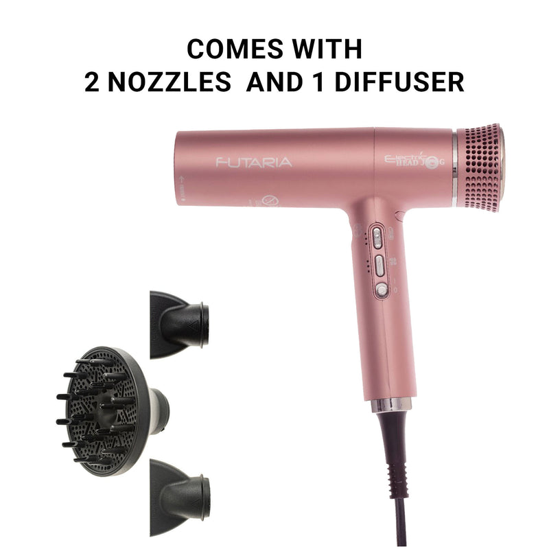 Electric Head Jo • Futaria Hair Dryer 1800W