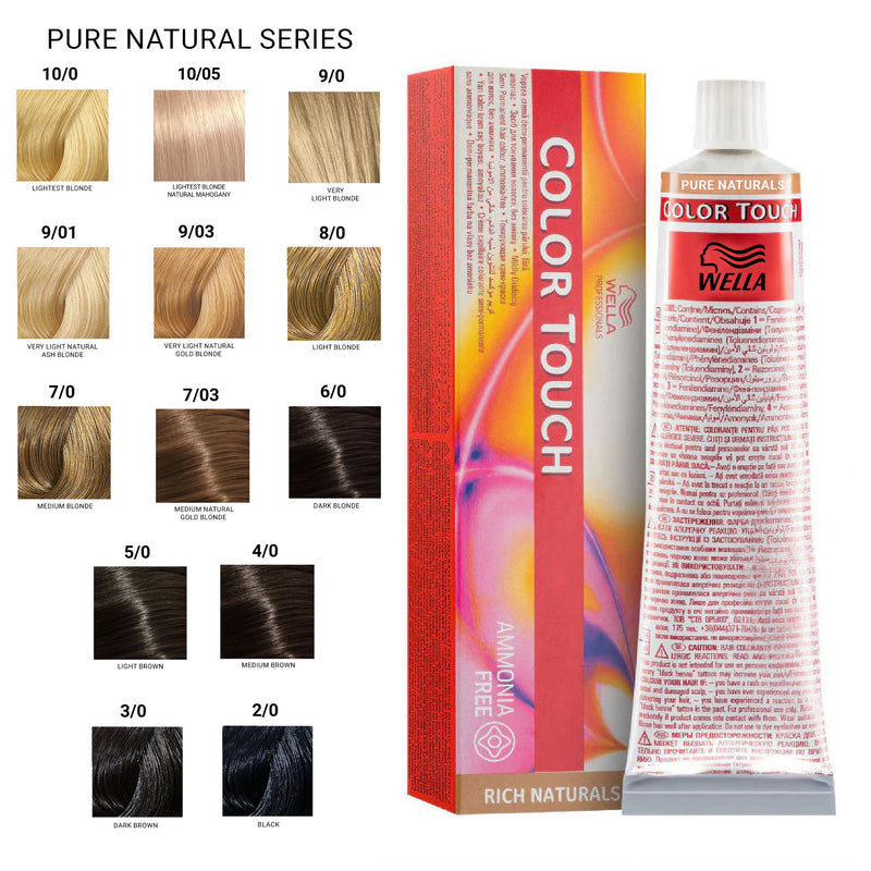 Wella Professionals • Color Touch Pure Naturals Series 60ml