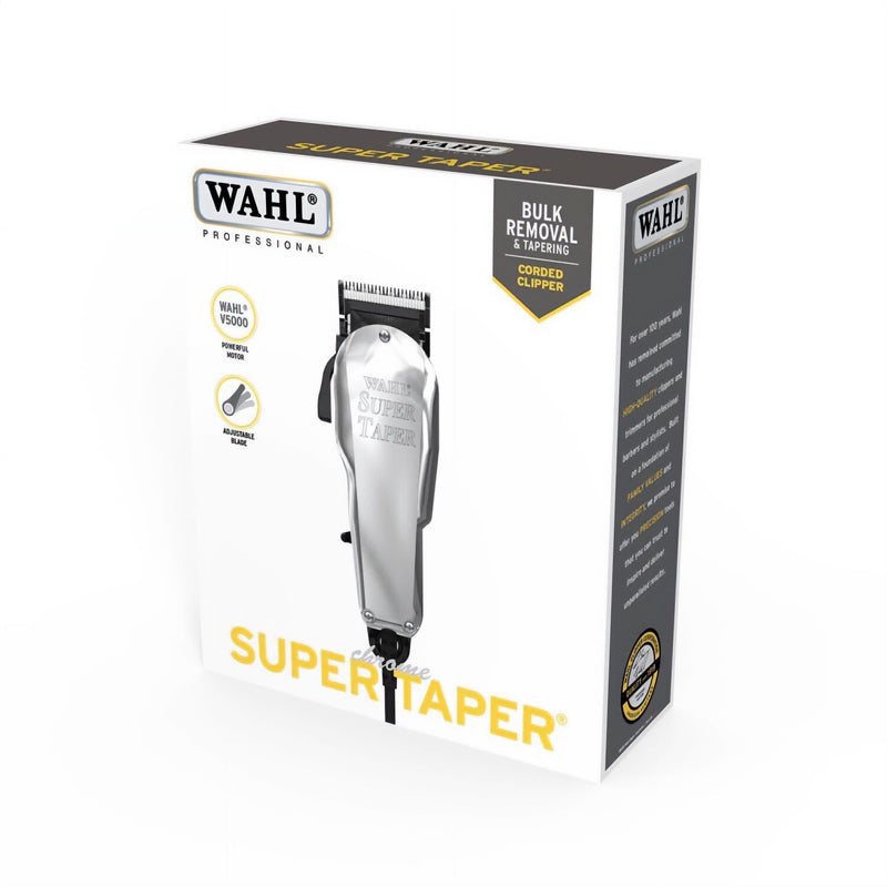 Wahl • Chrome Super Taper Clipper Corded