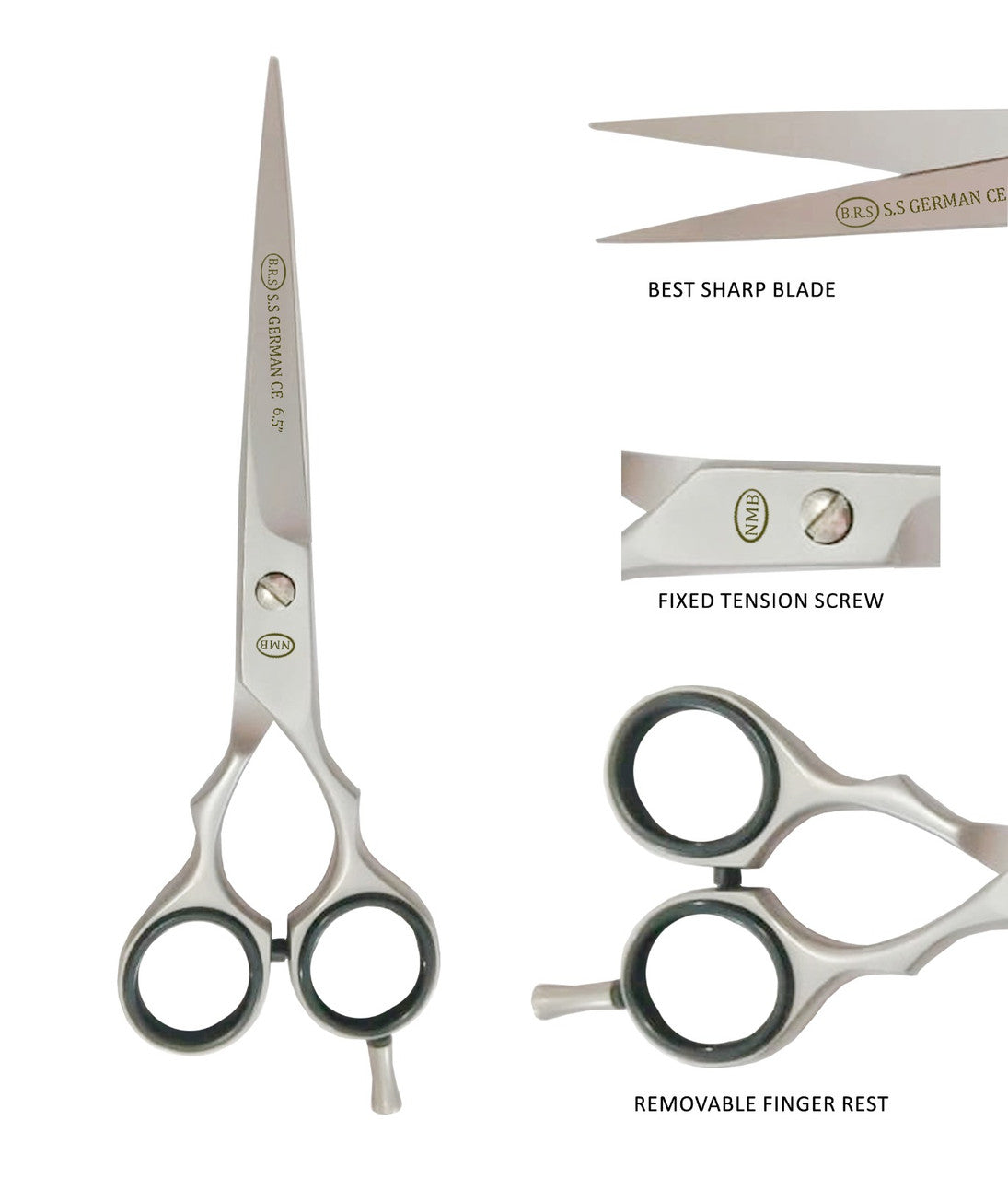 JAGOUER Barber Scissors 6.5'' BRS German- Next Day Delivery