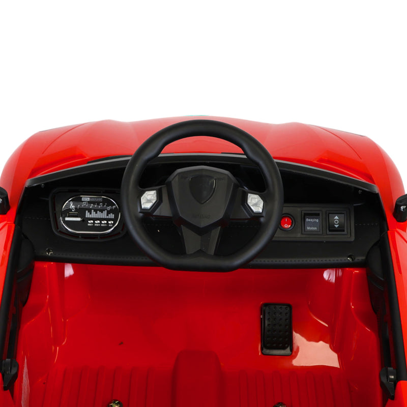 Kids Barber Chairs • Luxury Supercar Style Red