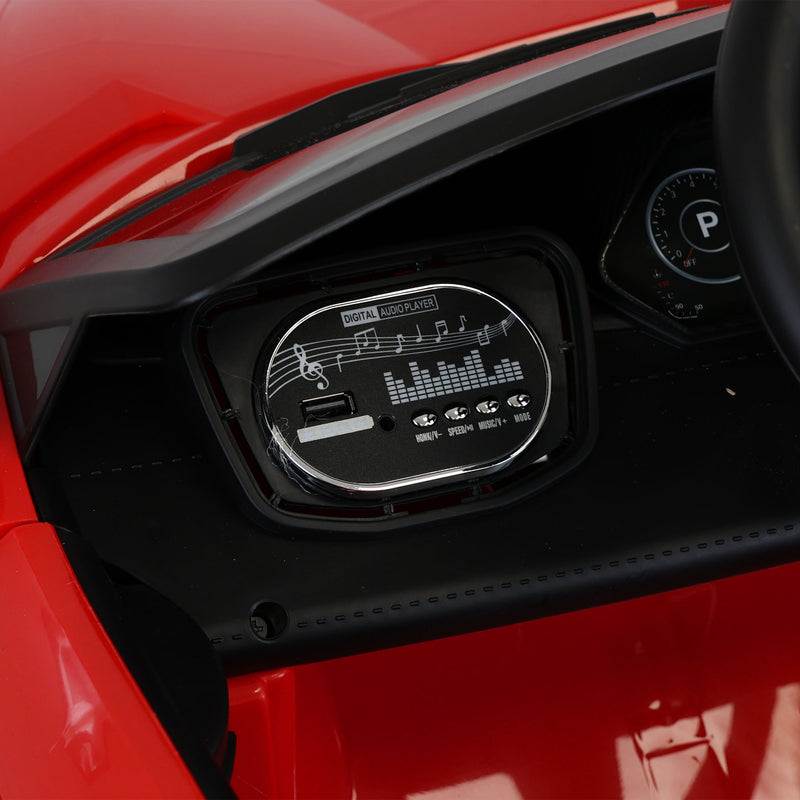 Kids Barber Chairs • Luxury Supercar Style Red