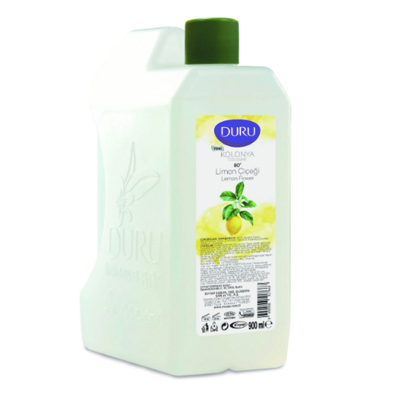 EVYAP DURU Lemon Turkish Aftershave Cologne, 900ml