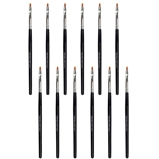 Julienne Eyebrow Eyelash Tint Tinting Dye Brush 12PCS