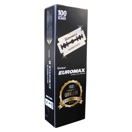 Euromax Double Edge Razor Blades 100PCS-