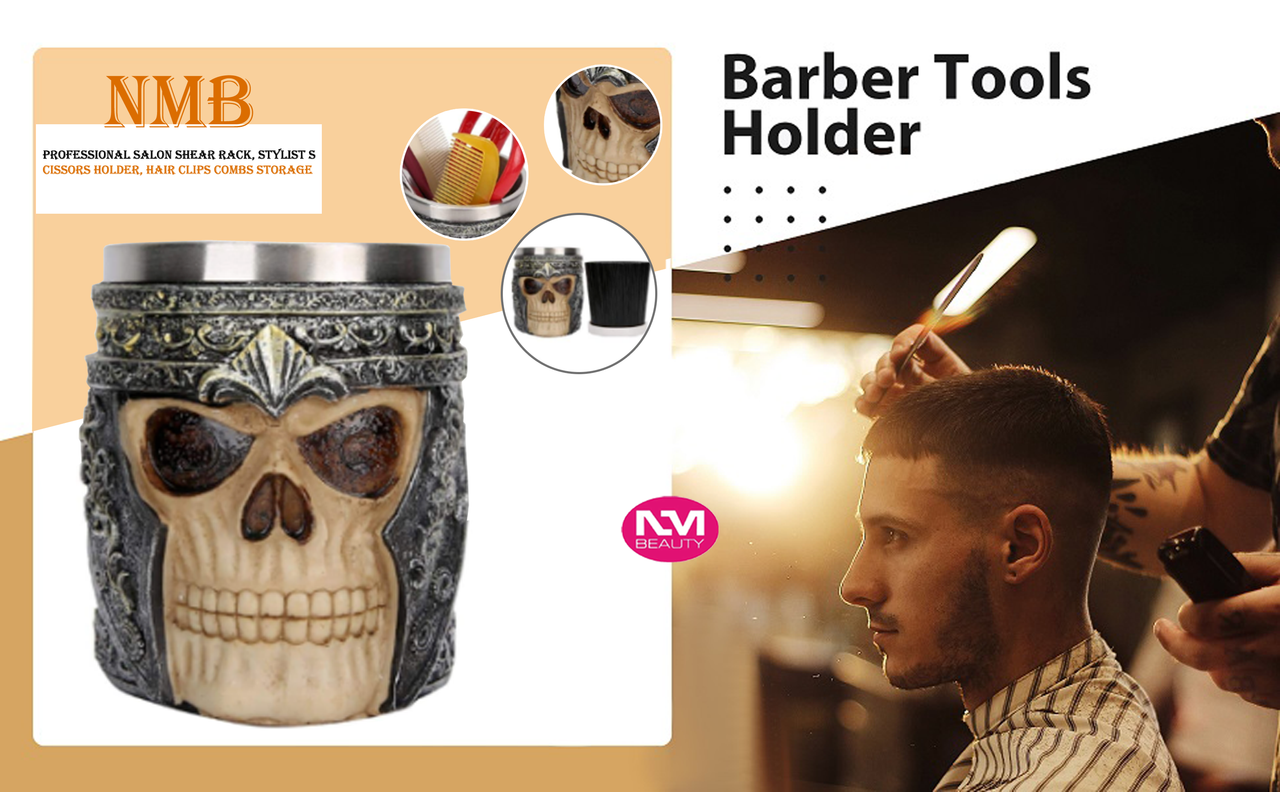 Professional Salon Shear Rack, Stylist Scissors Holder, Hair Clips Combs Storage