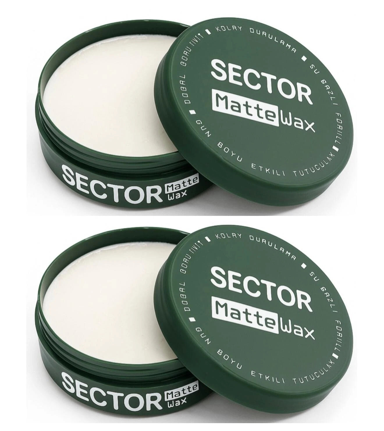 Hairmate Sector Hairdresser Super Sector Hair Wax Black, Green, Orange, Blue- 150ml