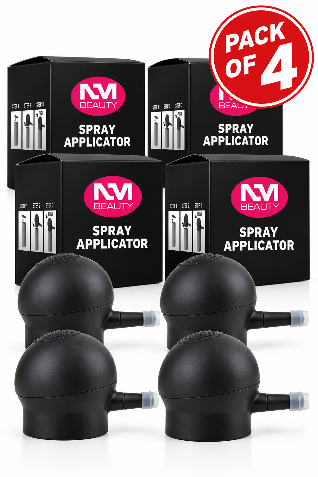 NM Beauty Hair Fibre Spray Applicator – Professional Hair Building Fibre Pump