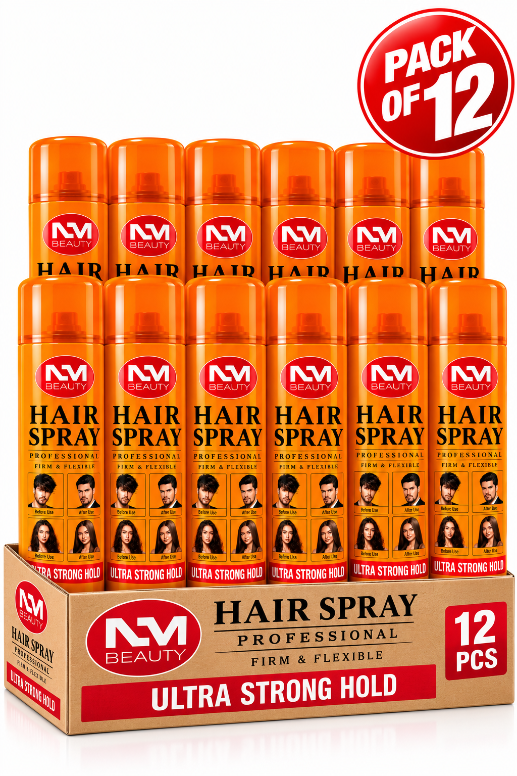 NM Beauty Professional Hair Spray 400ml – Ultra Strong Hold