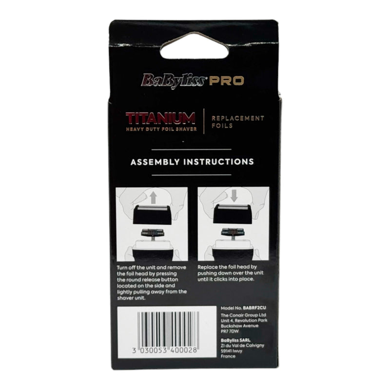 Babyliss Pro • Titanium Replacement Foils