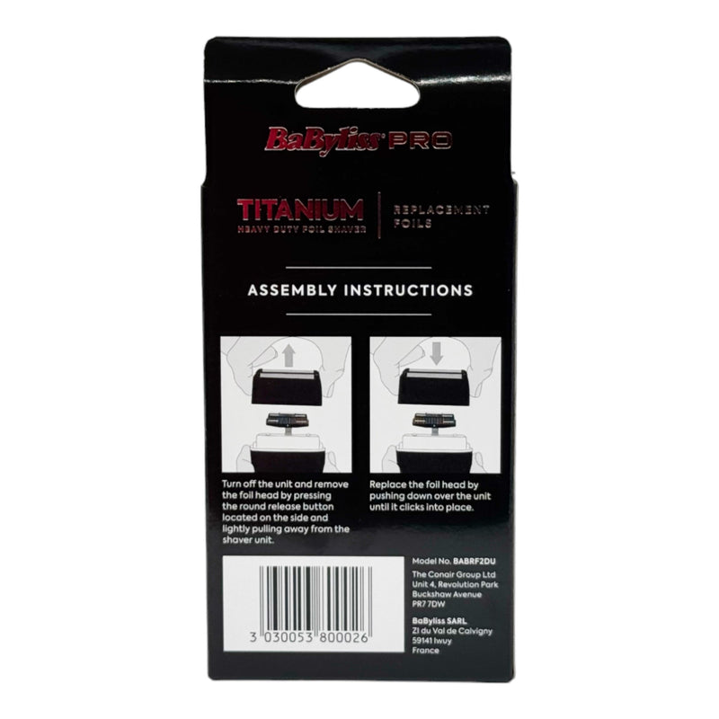 Babyliss Pro • Titanium Replacement Foils