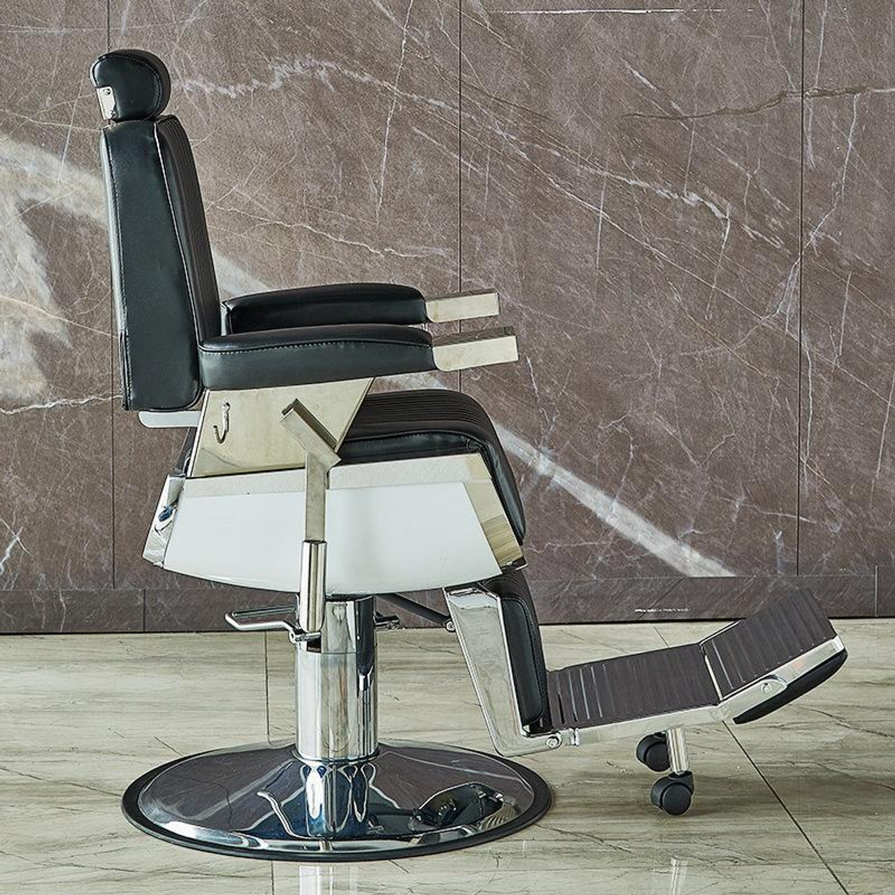 N M BEAUTY SALON FIT PROFESSIONAL BARBER CHAIR- Next Day Delivery