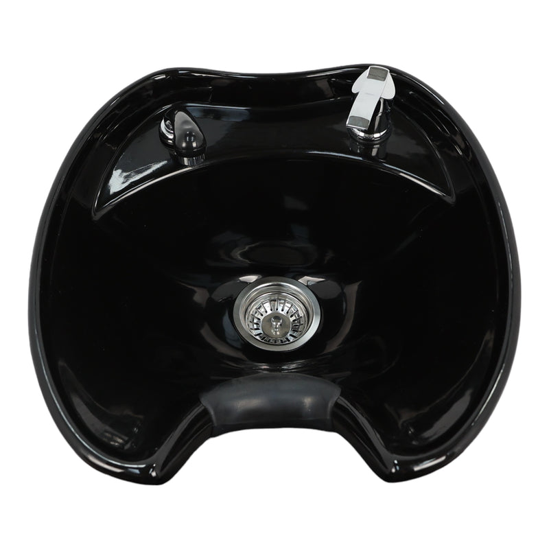 Backwash Chair - Rinse And Relax Basin Adjustable Chair Black