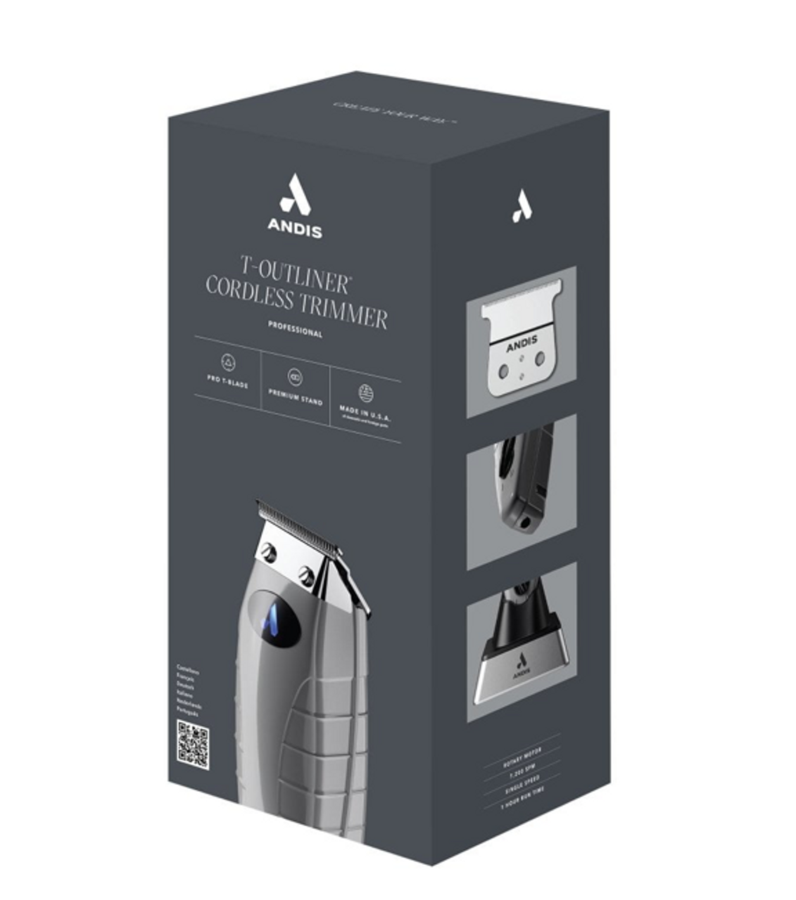 Andis ORL Cordless T-Outliner Li Rechargeable Trimmer- Next Day Free Delivery