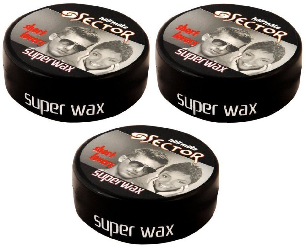 SECTOR WET LOOK SUPER HAIR WAX GEL 150ML (3 Pcs Offer)- Next Day Delivery