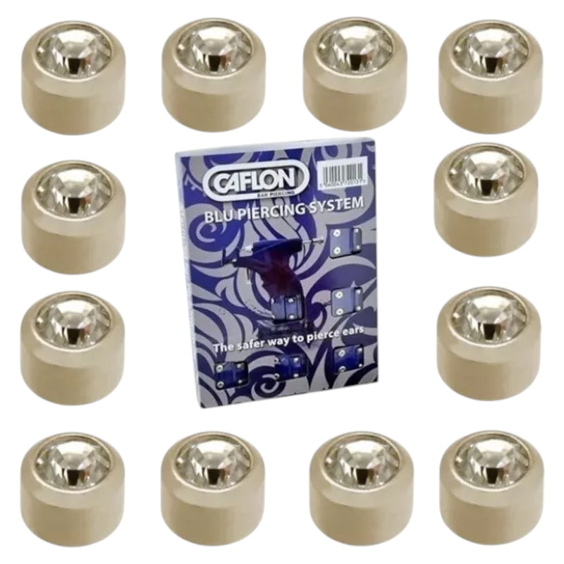 Caflon - Stud Earrings Regular April Birthstones 12pk