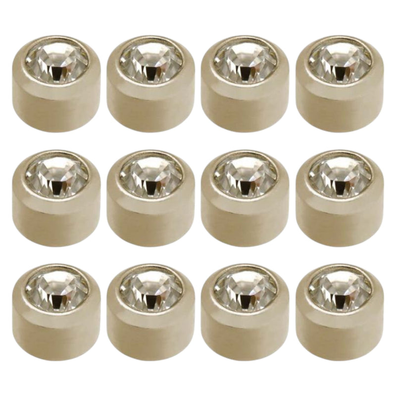 Caflon - Stud Earrings Regular April Birthstones 12pk