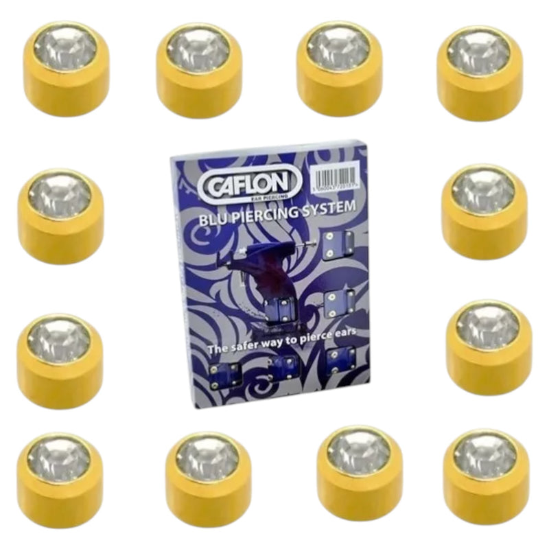 Caflon - Stud Earrings Regular April Birthstones 12pk