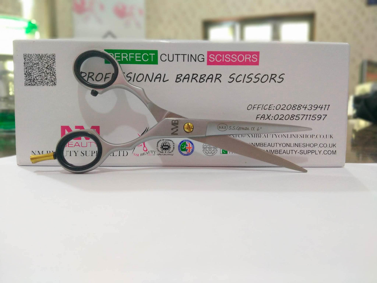 Barber Scissors 6'' BRS Germany- Next Day Delivery