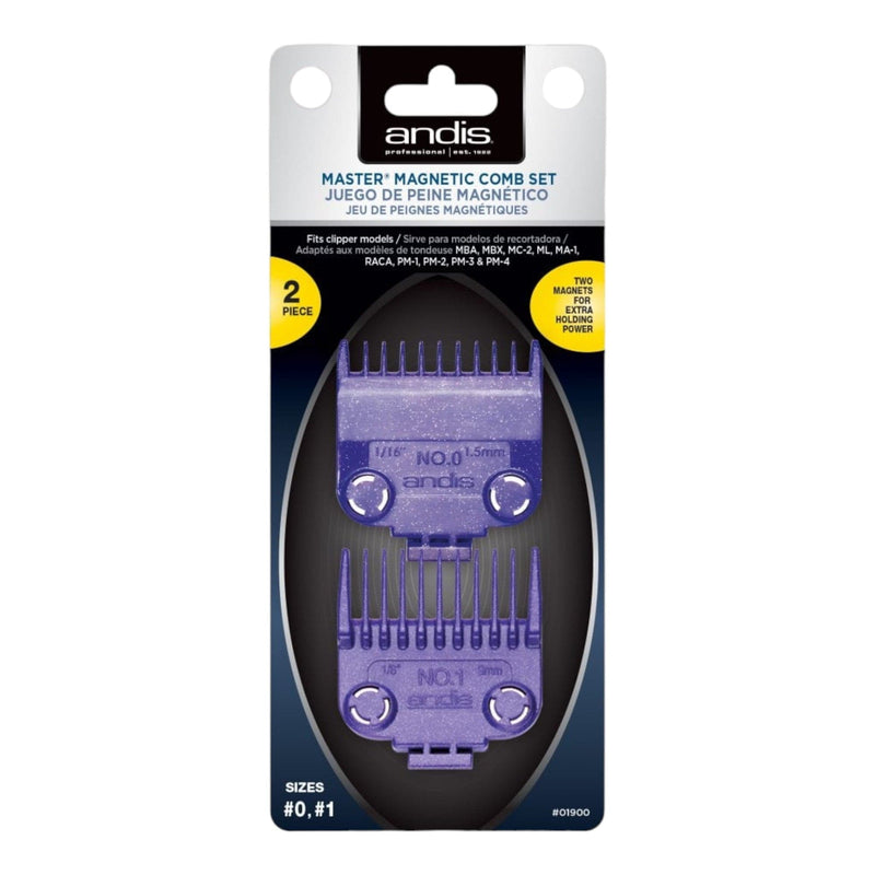 Andis - Master Dual Magnetic Comb set O & 1 01900