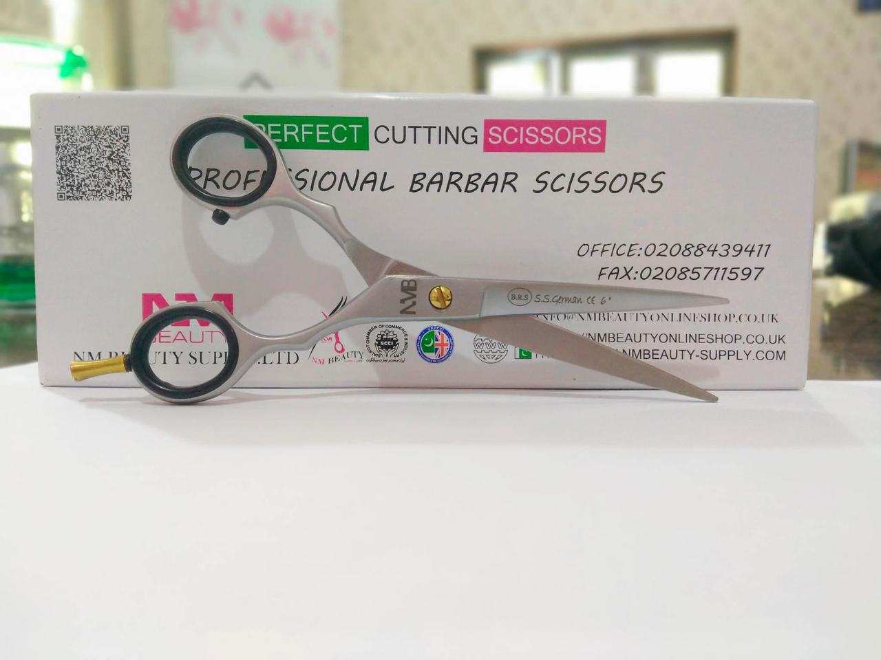 Barber Scissors 6'' BRS Germany- Next Day Delivery