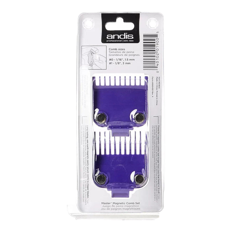 Andis - Master Dual Magnetic Comb set O & 1 01900