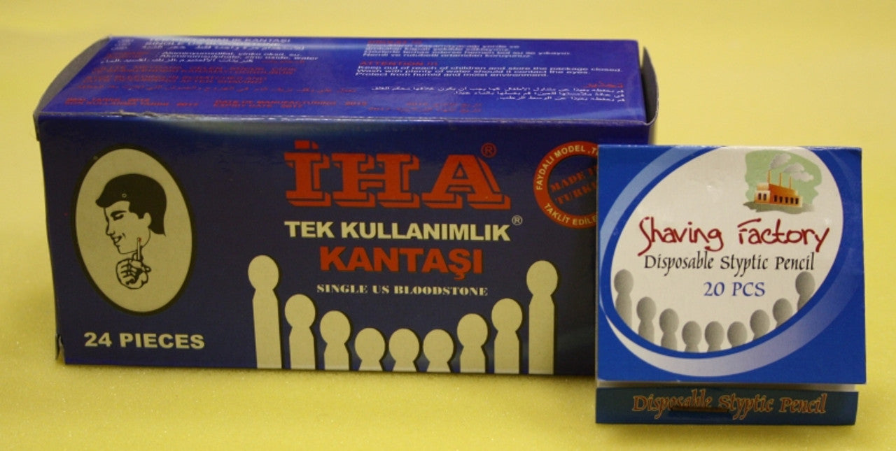 IHA Single Use blood Stone Matches Stop Bleeding in Cuts After Shave