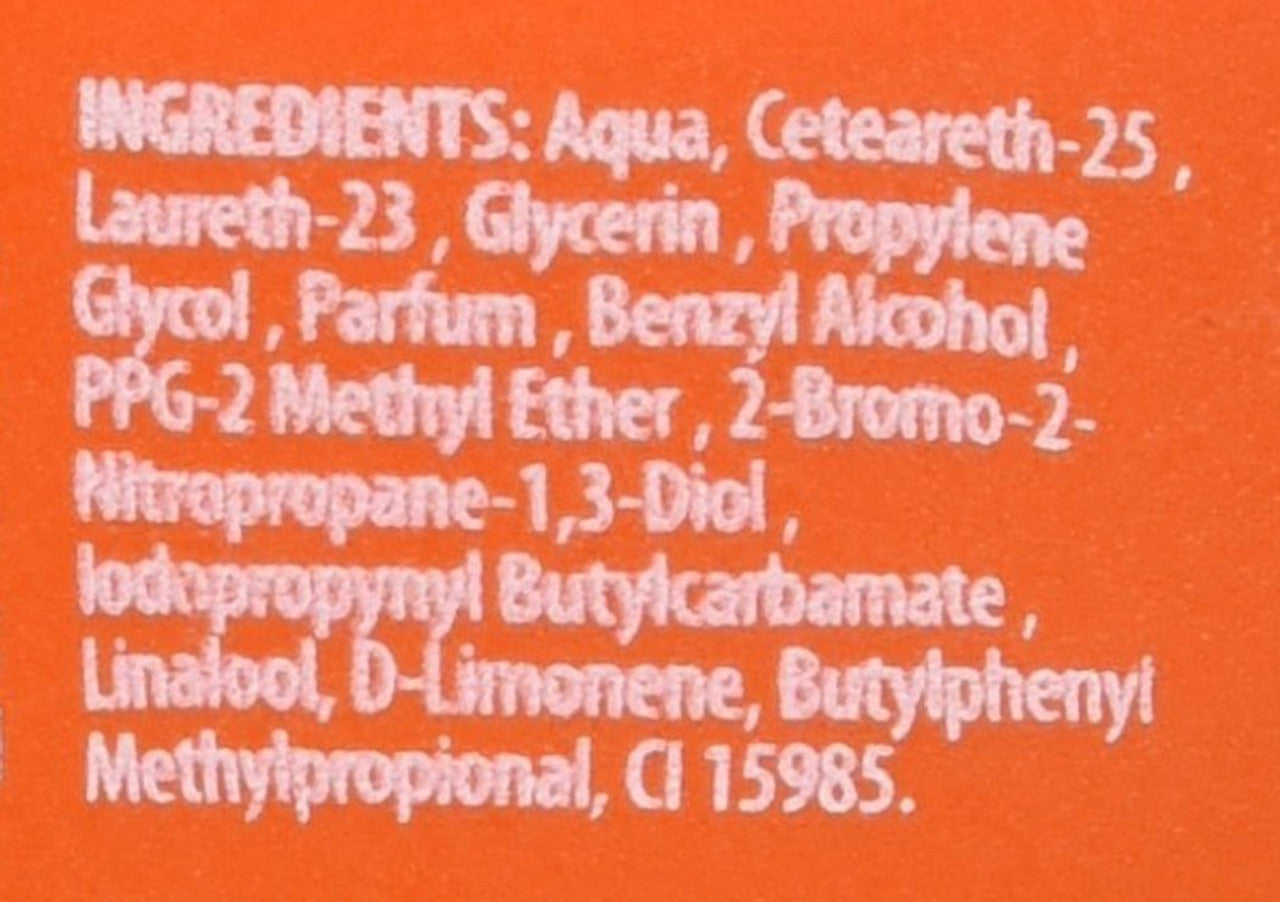 Red One Maximum Control Gel Aqua Hair Wax Full Force Orange 150 mL