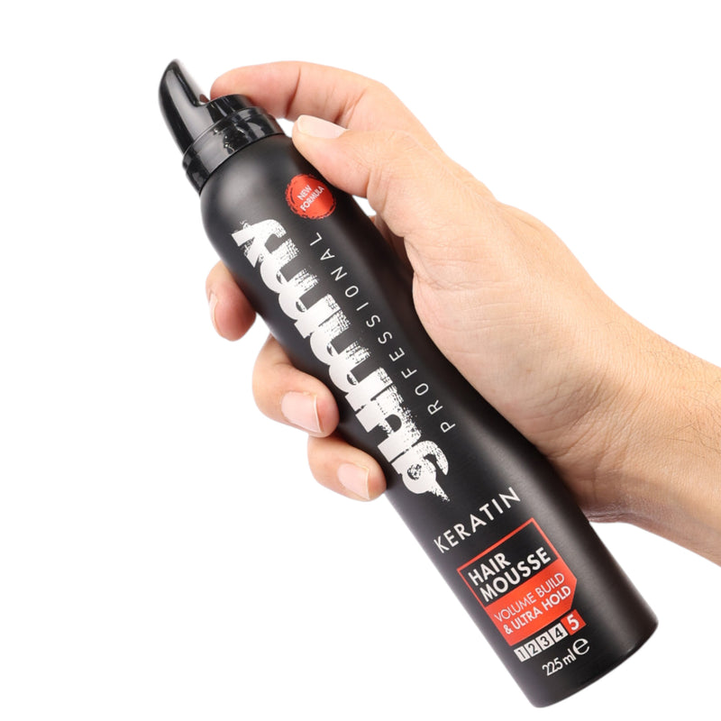 Gummy • Hair Mousse Keratin Ultra Hold 225ml
