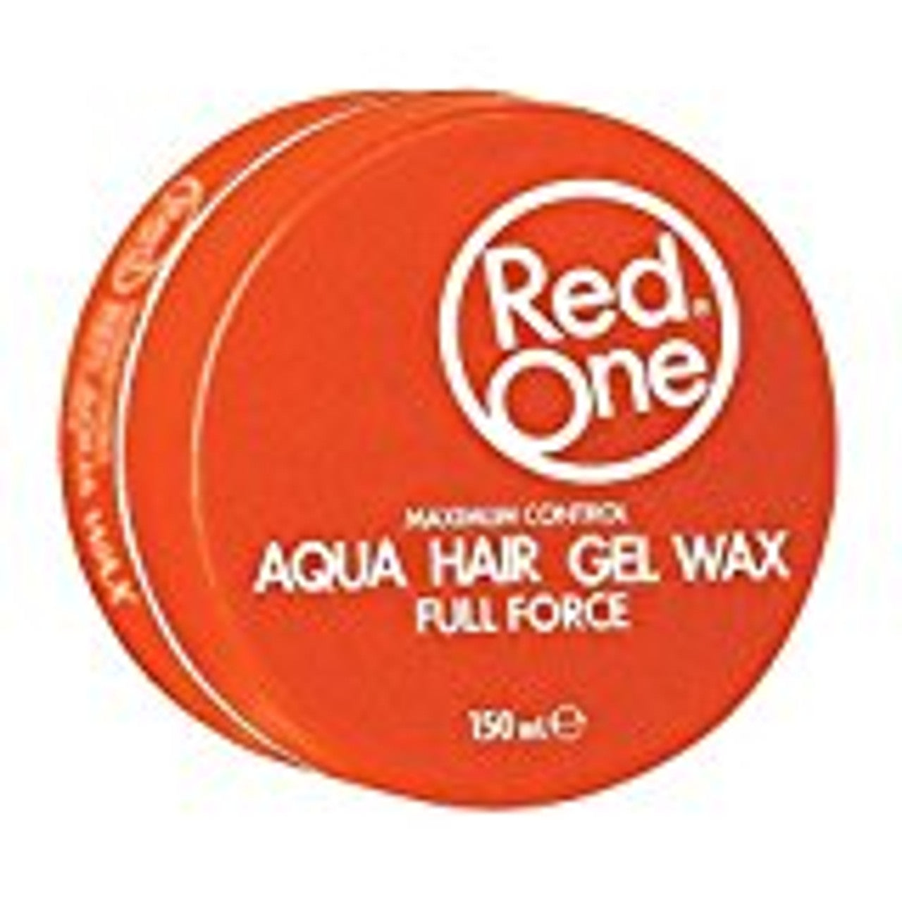 Red One Maximum Control Gel Aqua Hair Wax Full Force Orange 150 mL