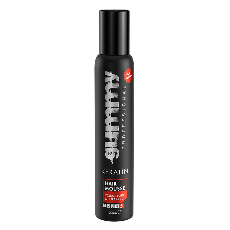 Gummy • Hair Mousse Keratin Ultra Hold 225ml