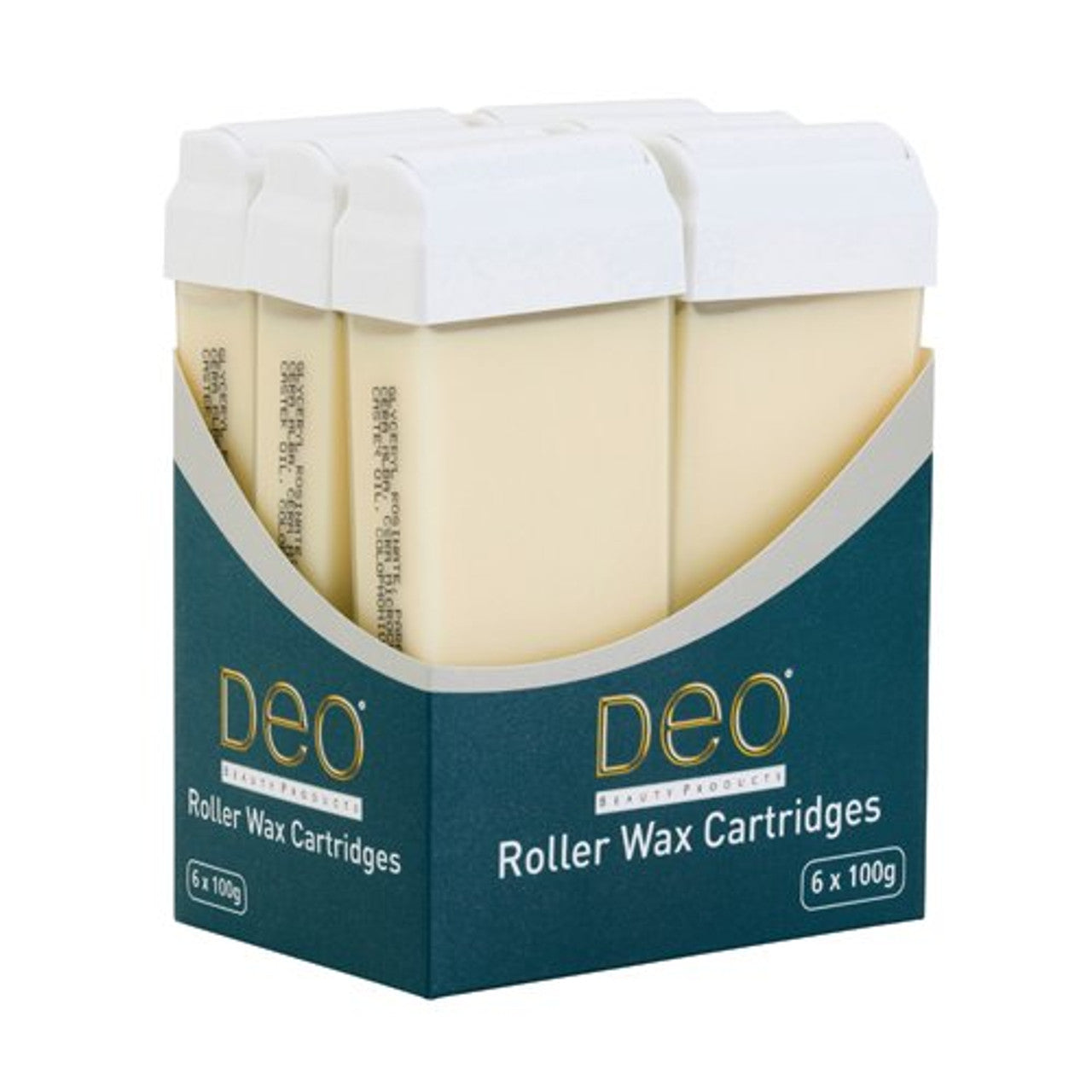 8705 - Deo Roller Wax Waxing Cartridge Refill Depilatory Large Head 100ml Cream x 6- Next Day Delivery