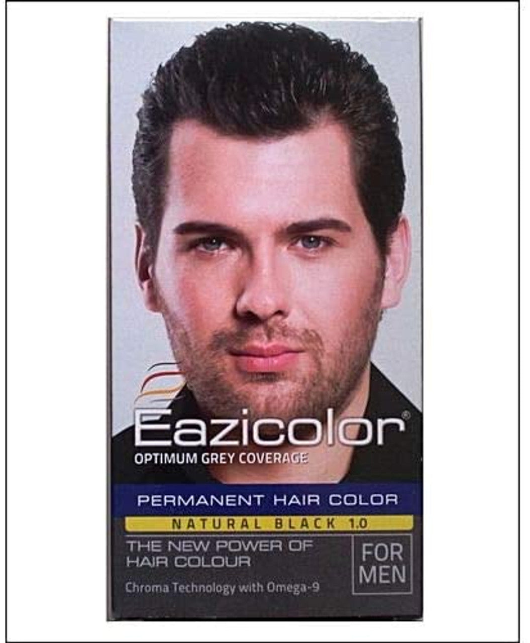 WALE EAZICOLOR PERMANENT HAIR COLOR NATURAL BLACK 1.0