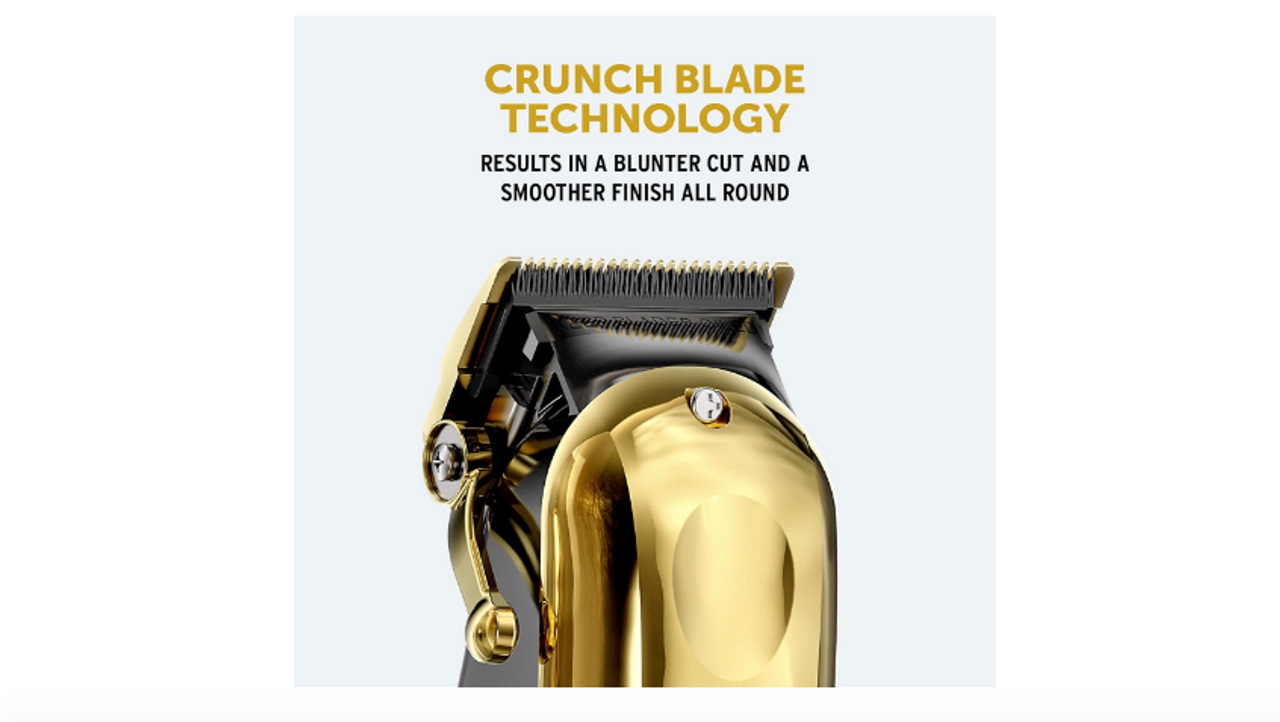 Wahl - 5 Star Magic Clip Clipper Gold Cordless- Next Day Delivery