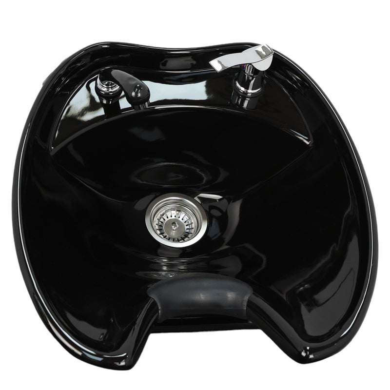 Backwash Chair • Sleek Comfort Basin Adjustable Chair Black