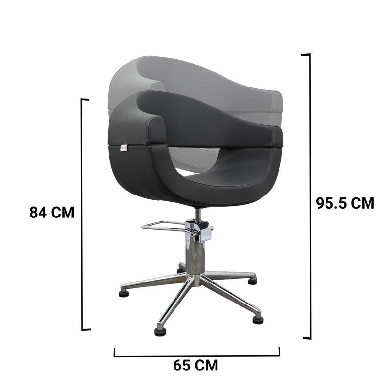 Salon Styling Chair • Sleek Curves Modern Chair