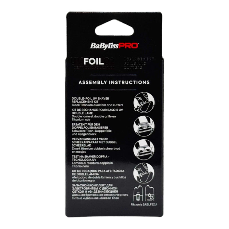 Babyliss Pro • Replacement Foils & Cutters UVFOlL02